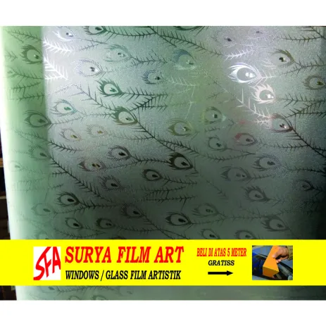 STICKER KACA MOTIF STICKER KACA MOTIF SFA MERAK 2 merak