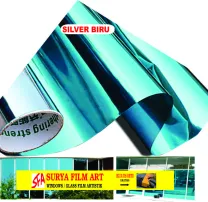 KACA FILM SILVER AND BLUE