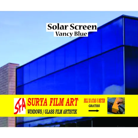 KACA FILM GEDUNG,RUMAH&MOBIL KACA FILM RAYBEN BIRU PREMIUM ( FANCY BLUE ) SOLAR SCREEN 1 solar_screen_vancy_blue1