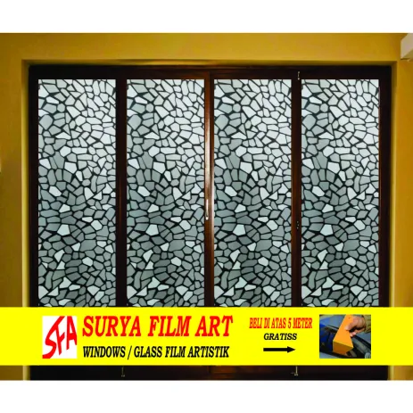 STICKER KACA MOTIF STICKER KACA MOTIF SFA 022 4 stiker_kaca_sticker_kaca_motif_batu